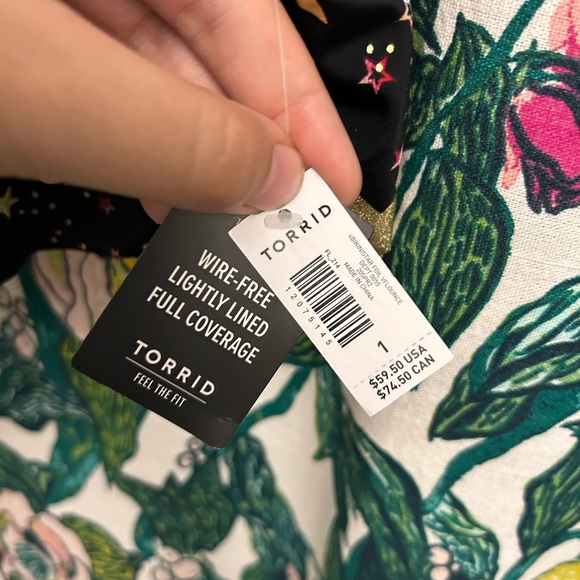 !NWT! Torrid v cut flounce bikini top women’s size 1X - Picture 11 of 13